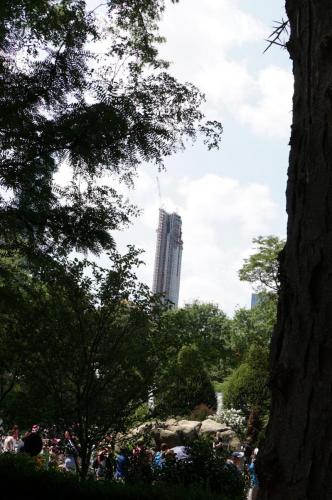 Faszinierend: Vom Central Park sieht man direkt die Hochhäuser